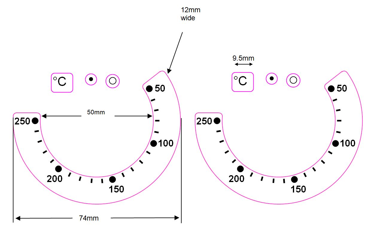 Stove Stickers replacement stove sticker decals